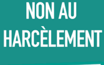 NON AU HARCELEMENT