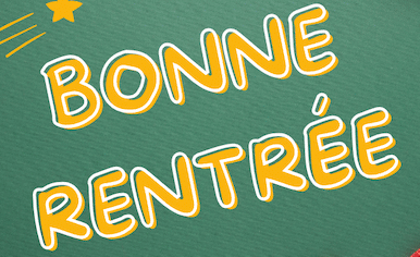 Bonne rentrée