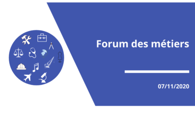 Forum des métiers 2020